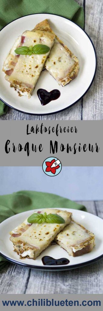 Croque Monsieur mit Bacon und Käse #laktosefrei | chilibluetendotcom