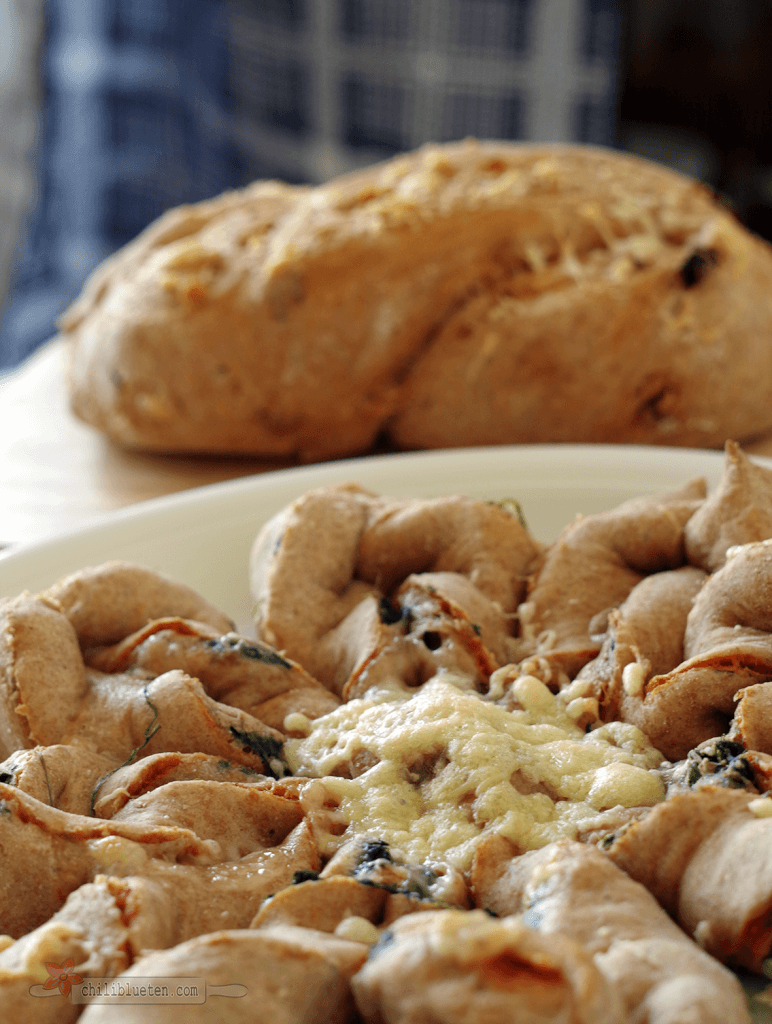 chilibluetendotcom Pizzablume und Pizzabrot
