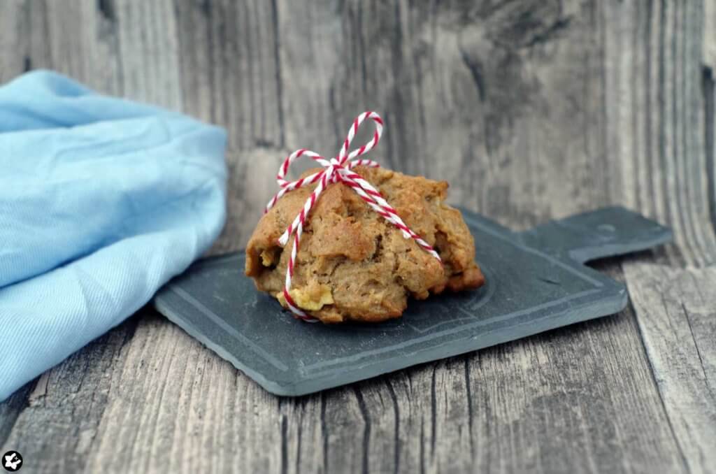 Apfelhappen - eine laktosefreie Scones Variante | chilibluetendotcom