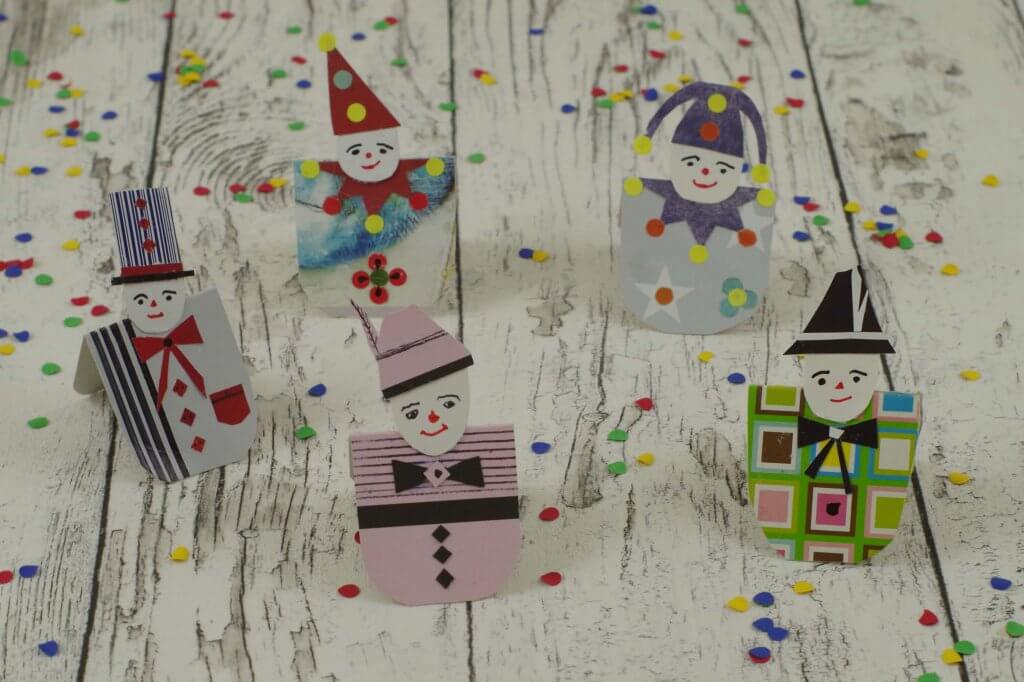 DIY Faschingskapser aus recycelten Materialien | chilibluetendotcom