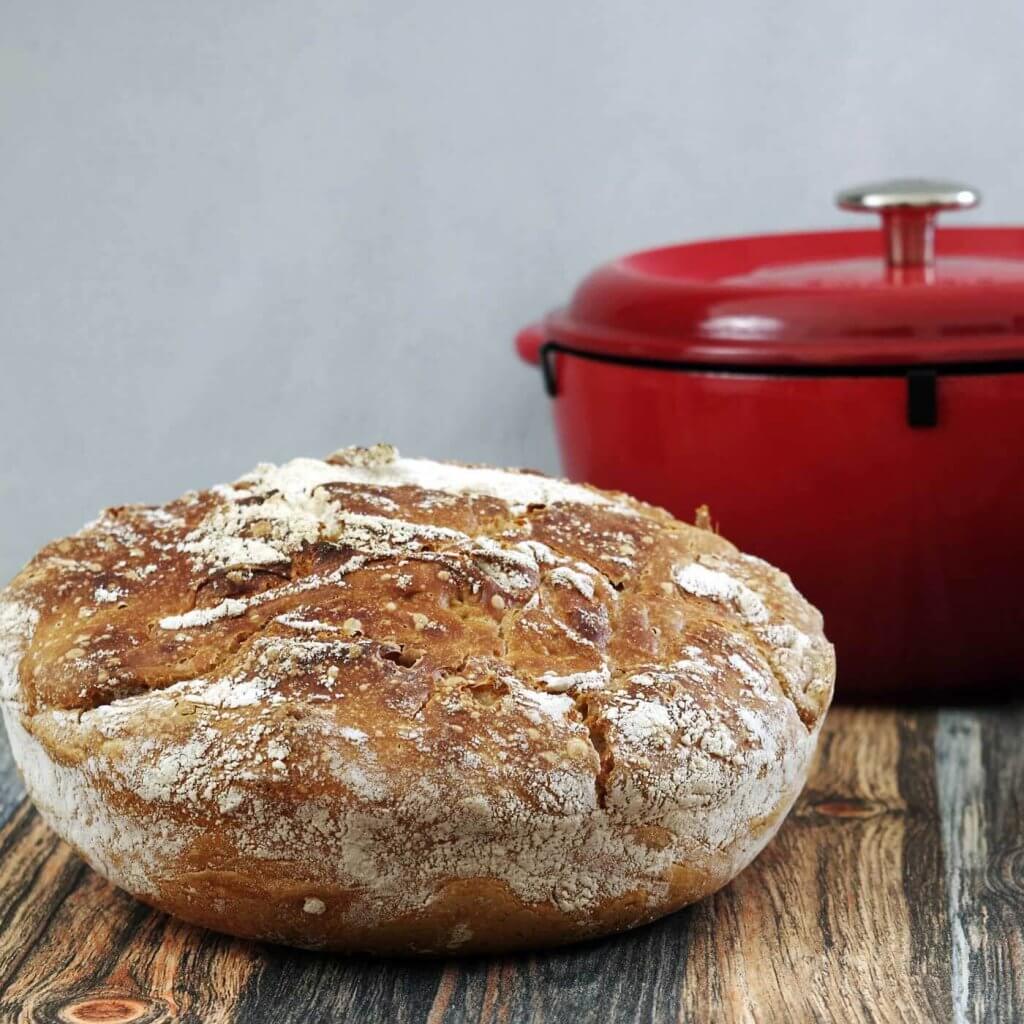 La Miche - ein Sauerteigbrot mit Tücken beim 24. Synchronbacken. #laktosefrei #glutenarm | chilibluetendotcom