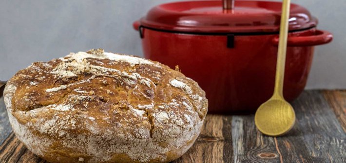 La Miche - ein Sauerteigbrot mit Tücken beim 24. Synchronbacken. #laktosefrei #glutenarm | chilibluetendotcom