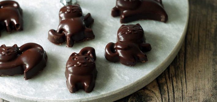 Pralinen mit Dulce de Leche Füllung. #Praline #laktosefrei | chilibluetendotcom