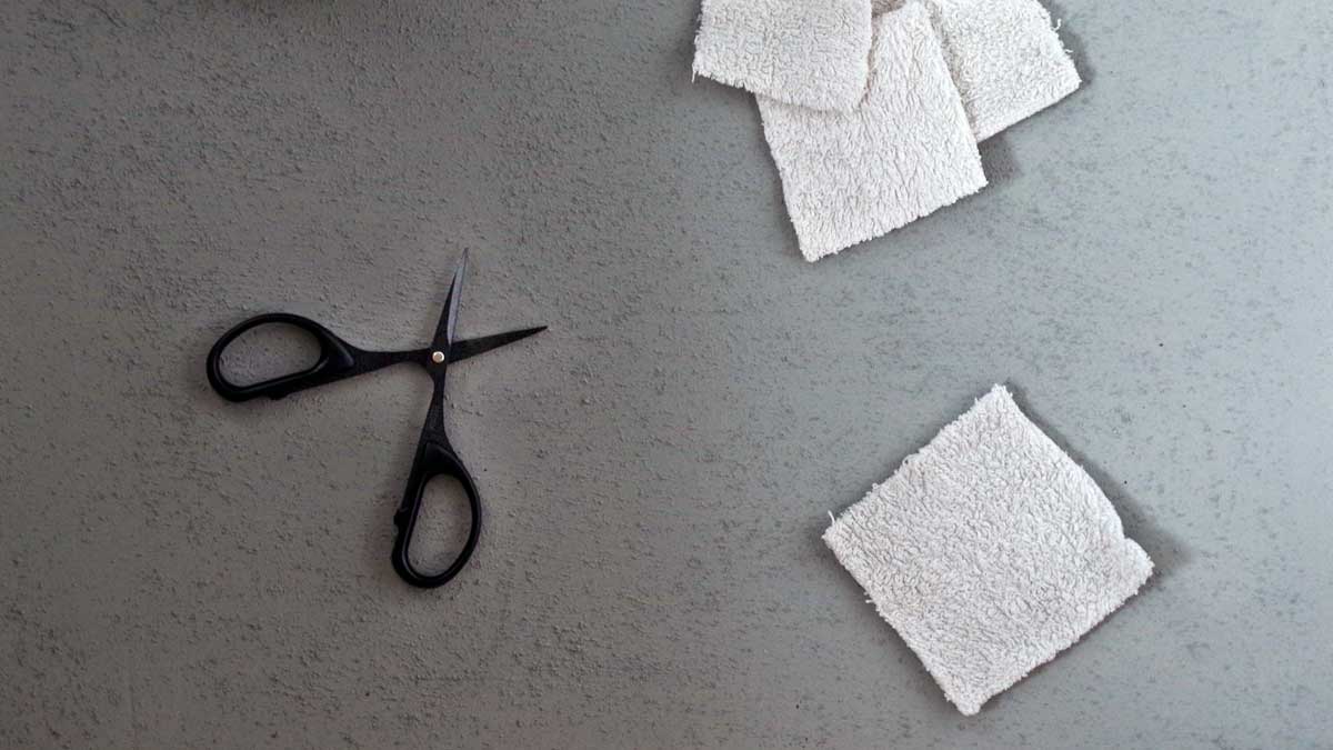 Selbstgemachte unkomplizierte Pads